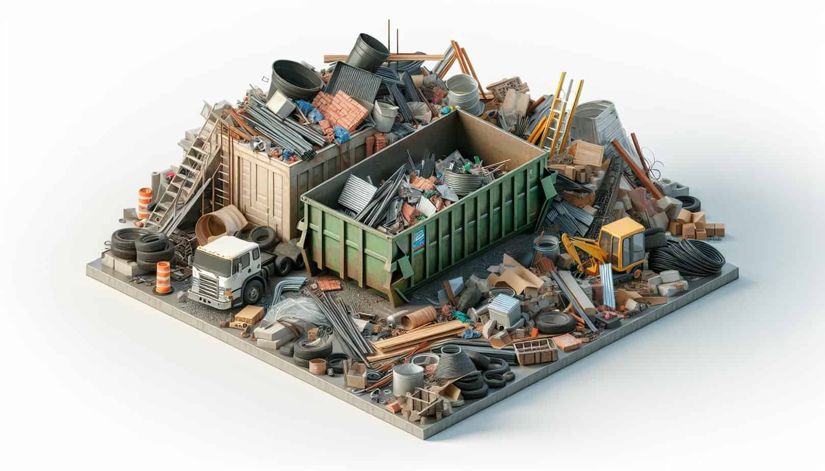 Simplify Construction Debris Removal Yard Dumpster Solution