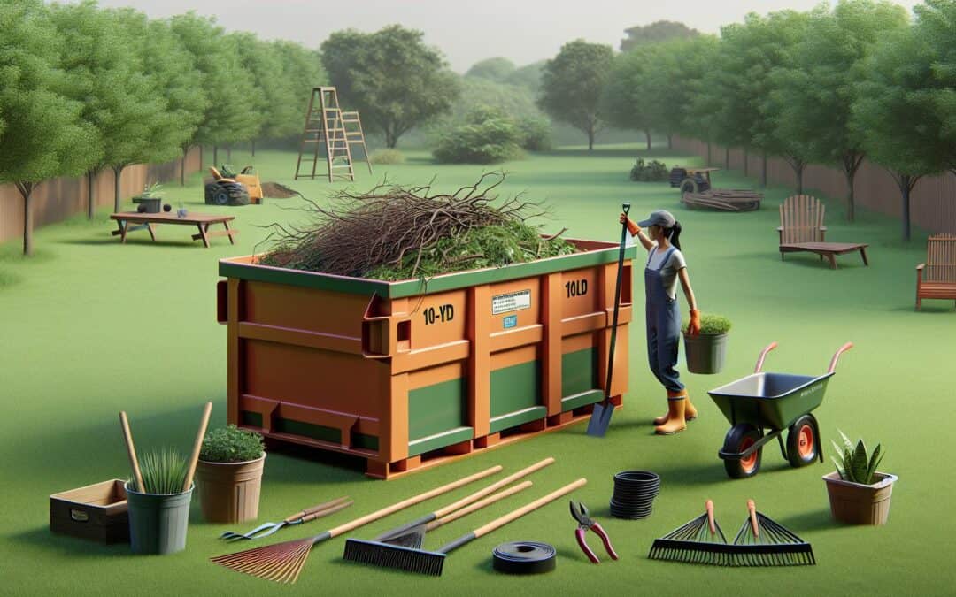 10-Yard Dumpster Rental: Effortless Yard Clean-Up for Your Landscaping Project