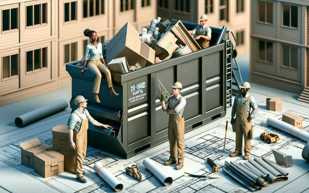 How 20-Yard Dumpsters Boost Contractor Productivity