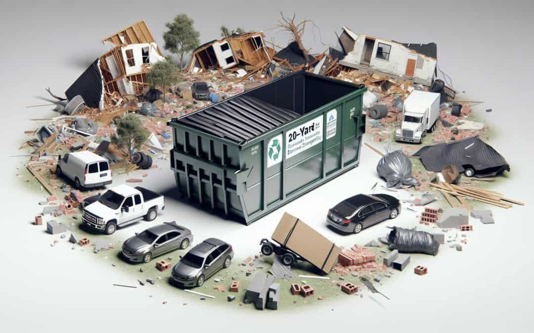 The Unsung Heroes of Disaster Recovery: 20-Yard Dumpsters