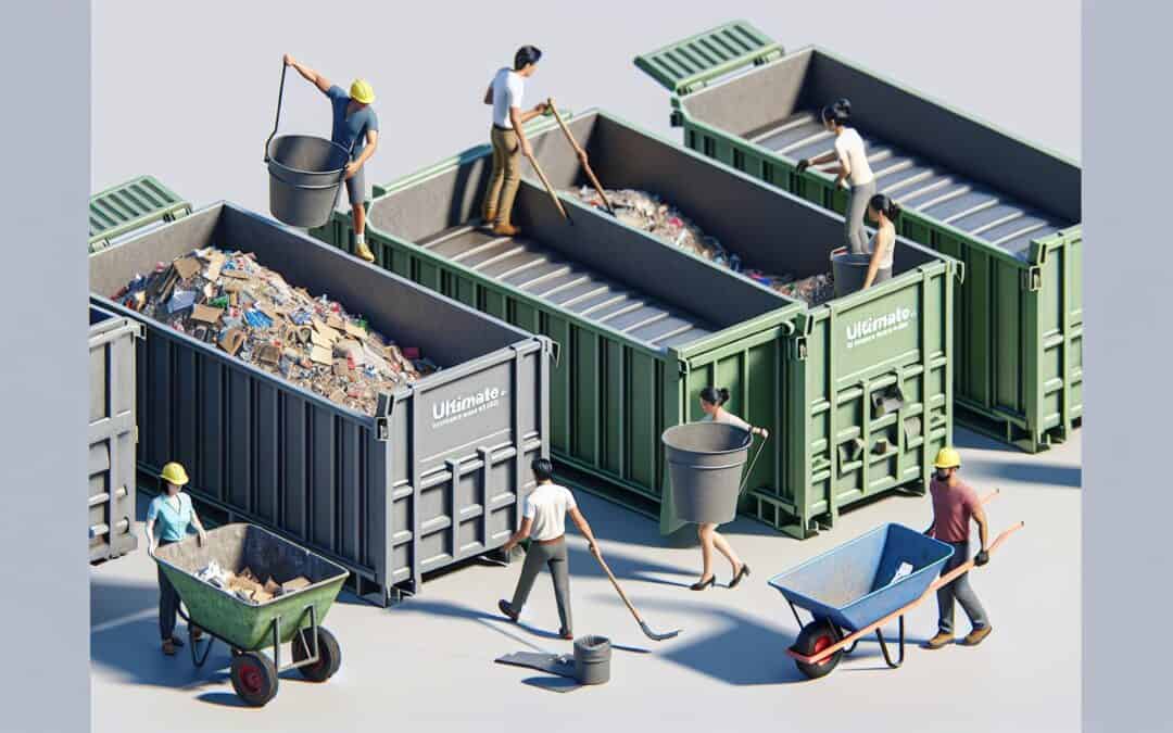 Effortless Construction Cleanup: Ultimate Dumpsters Tops Bagsters on Job Sites