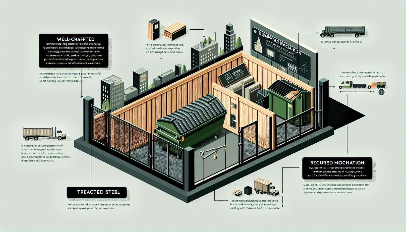 Designing Effective Dumpster Enclosures: Balancing Aesthetics And ...