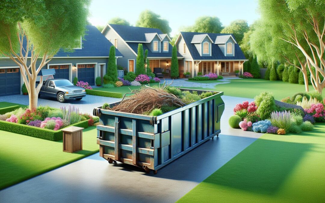 Boost Curb Appeal in May 2024: Optimal Dumpster Use for Landscaping