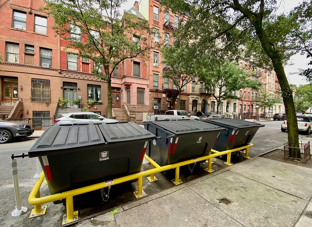 is it illegal to dump trash in a dumpster in nyc
